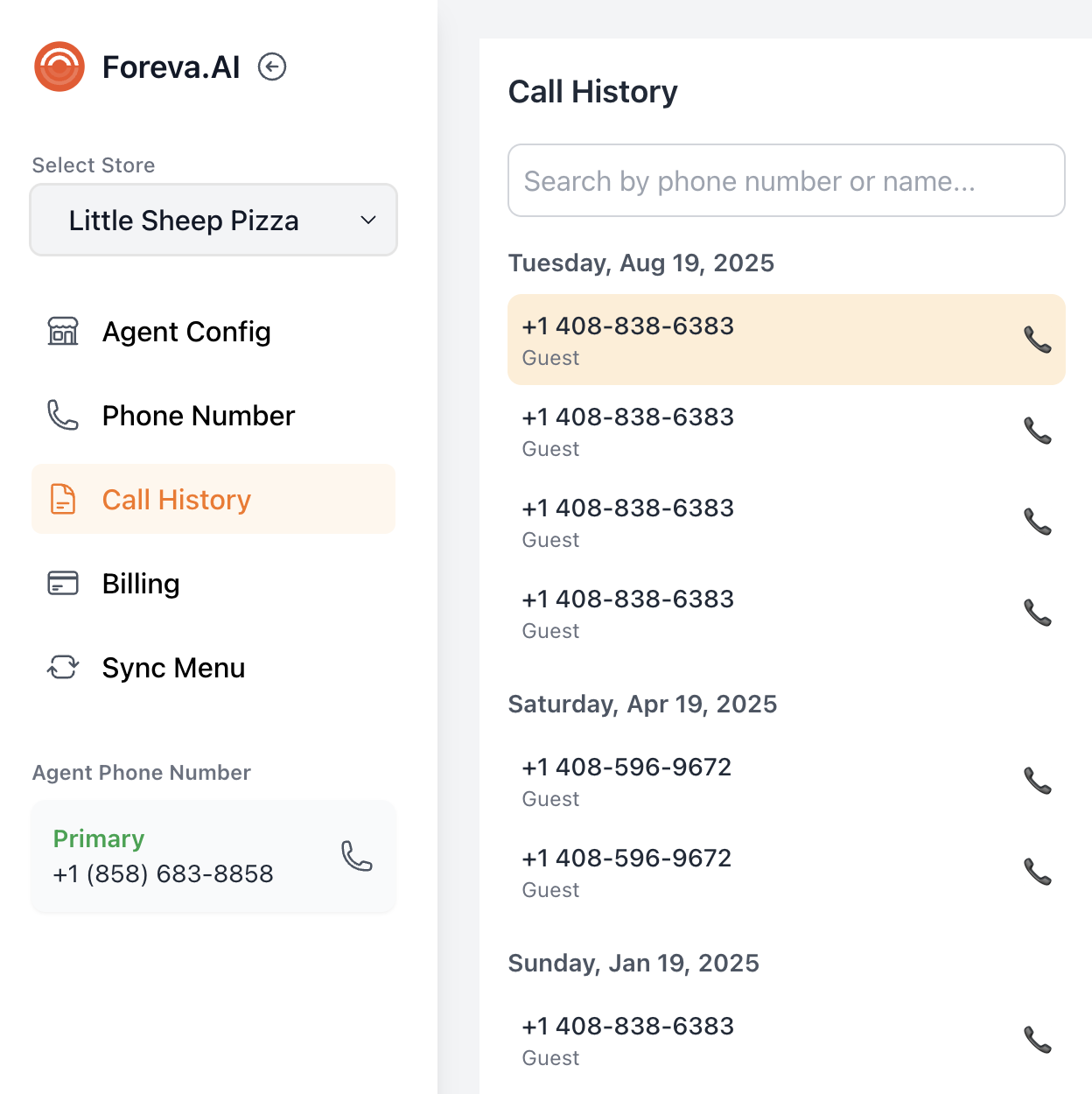 Foreva AI Square POS Integration